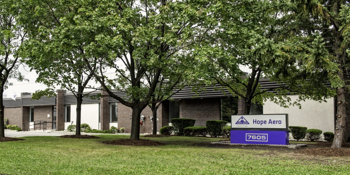 Feature image Hope Aero Mississauga location